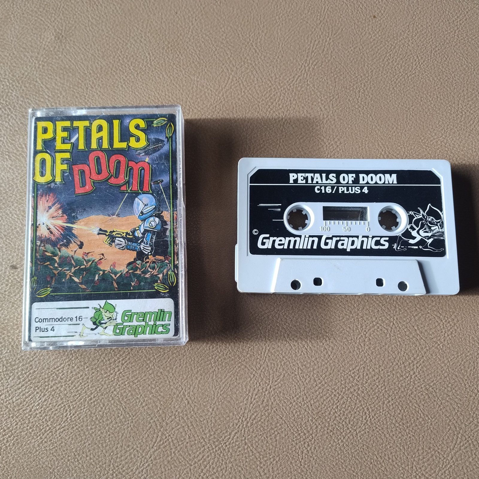 Petals of Doom (Commodore 16 / Plus 4) kasetti