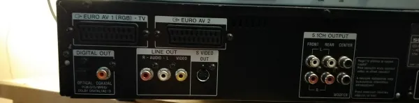 Sony DVP-S525D, DVD soitin 5.1 ulostuloin