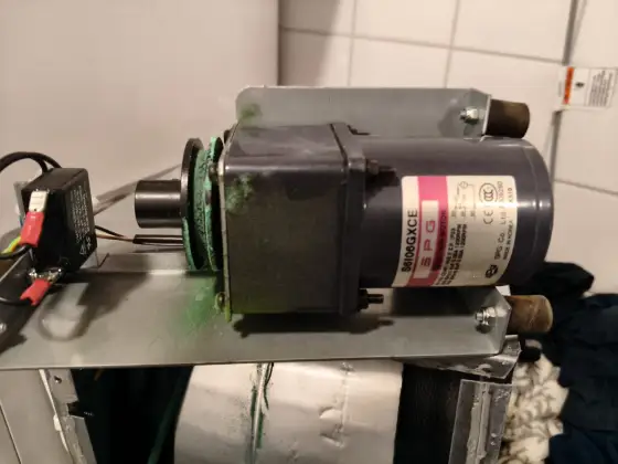 Enervent Pingvin 85E lämmönvaihtimen vaihteisto S6DA25B1 - 2